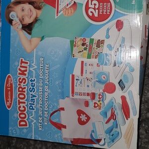 Melissa and Doug Get Well Doctor’s  Play Set – 25 Toy Pieces - Doctor Role NEW!!